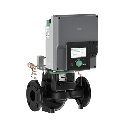 Pompa obiegowa WILO Stratos GIGA 2.0-I 100/1-11/4,0-R1-S1 typu in-line z silnikiem znormalizowanym 50/60 Hz, moc silnika 3.7kW 6.1 A 1500 obr/min, wlot Kołnierz DN 100