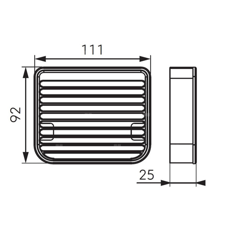 EMOTION mydelniczka stalowa, chrom