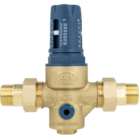Regulator ciśnienia wody AFRISO BPR 422 mosiądz, półśrubunek 3/4'', 25 bar