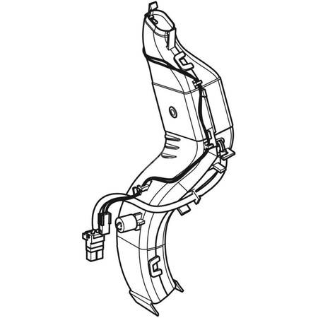 Grzałka z obudową, do suszarki do Geberit AquaClean Mera (od roku produkcji 2020)