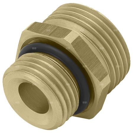 Nypel uniwersalny z uszczelką typu O-Ring - G3/4" x G1/2"