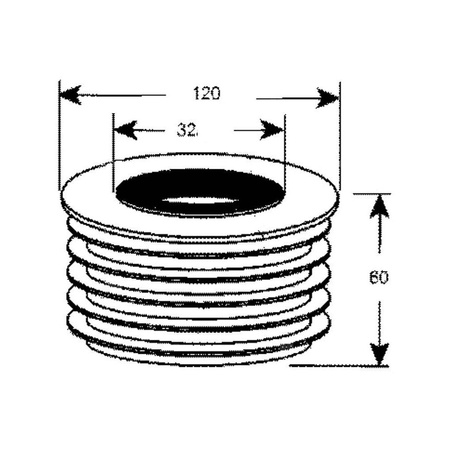 Redukcja kanalizacyjne 110/40mm