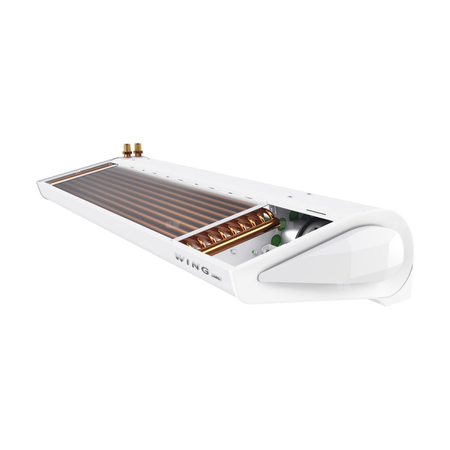 Kurtyna powietrzna WING II W200 EC z wodnym wymiennikiem ciepła