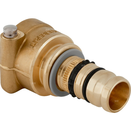 Złączka przejściowa GEBERIT Mepla do Compact MS, mosiądz x DN 16 (compact ms x końcówka wciskowa)