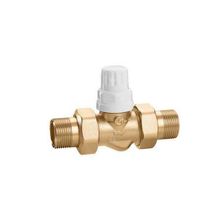 Dwudrożny zawór strefowy współpracujący z siłownikami termoelektrycznymi serii 6563, 6561, 6562 i 6564 1" 3,7