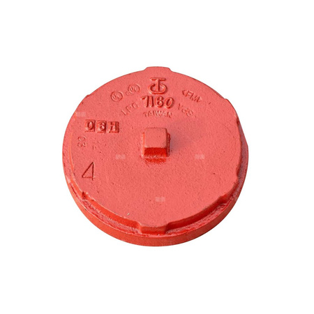 Zaślepka czerwona Groove - 323.9