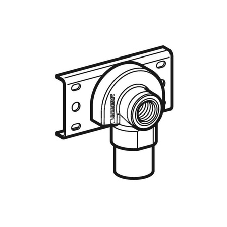 Zestaw do izolacji akustycznej do urządzeń odpływowych GEBERIT Mepla EPDM