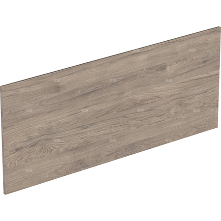 Front szuflady do szafki pod umywalkę GEBERIT Acanto, kol. orzech włoski hickory melamina, struktura drewna