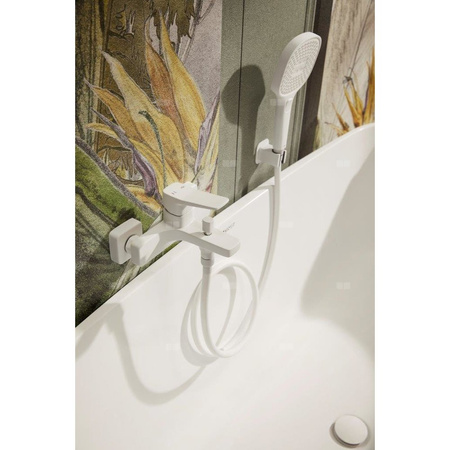 Bateria Malaga, wannowa, ścienna, white