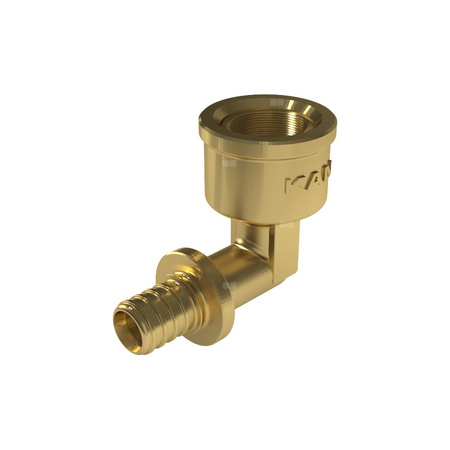 Kolano 90' mosiężne GW ultraLINE - 14 Rp1/2"