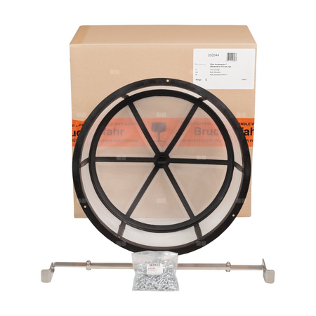 Filtr koszykowy z sitkiem drobnooczkowym w komplecie z poprzeczką