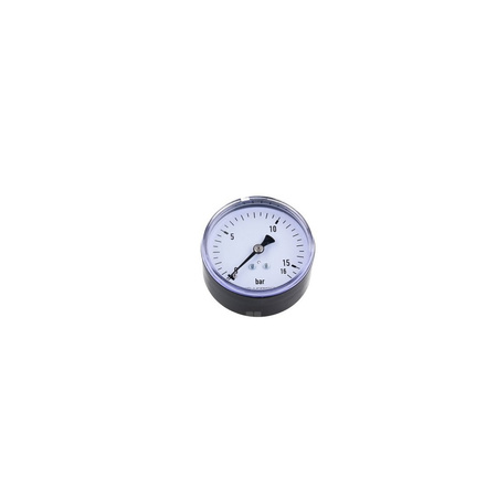 Manometr z rurką Bourdona AFRISO RF grzewczy 0/16 bar G1/4B aksjalne fi 63 mm, kl. 2.5%