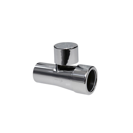 Złączka z zaworem napowietrzającym 32mm w kolorze Chrom