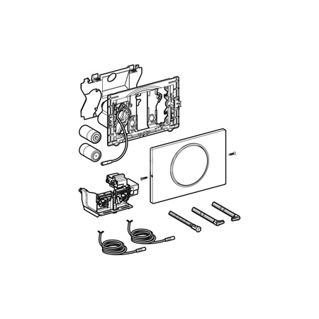 Płytka ochronna Geberit do systemu spłukiwania WC z elektronicznym uruchamianiem spłukiwania