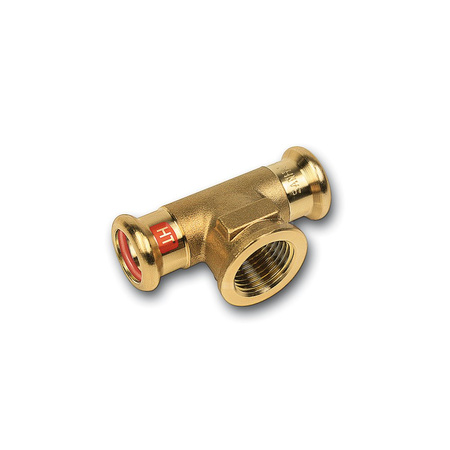 Trójnik SANHA Press Solar Cu 54 mm x 1/2'' x 54 mm (zw x GW x zw)