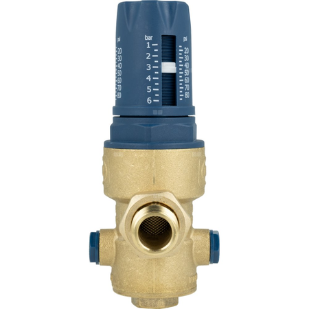 Regulator ciśnienia wody AFRISO BPR 421 mosiądz, półśrubunek 1/2'', 25 bar
