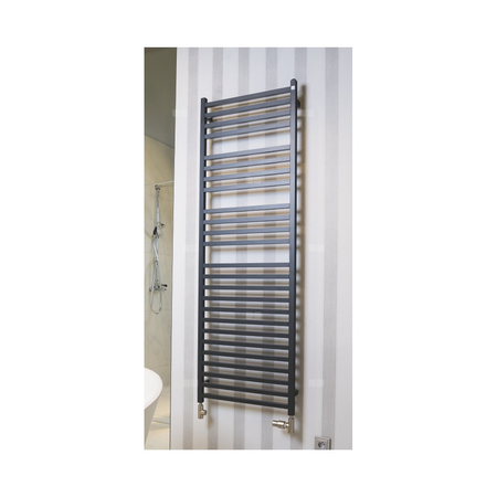 Grzejnik drabinkowy ZEHNDER Vision, wym. 792 x 600 mm, kolor chrom, moc 434W