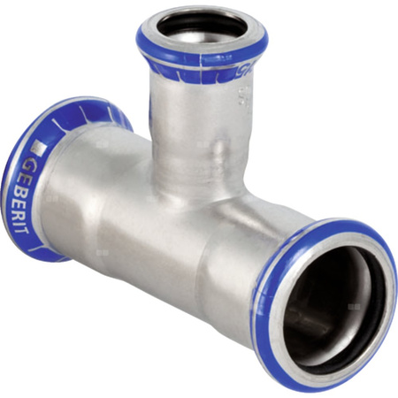 Trójnik GEBERIT Mapress Edelstahl redukcja stal nierdzewna 42 mm x 22 mm x 42 mm MZ