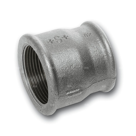 Mufa SANHA 240# redukcja, żeliwo (ocynk galwaniczny/elektrolityczny) (ocynk), 1 1/4'' x 1/2'' (GW)