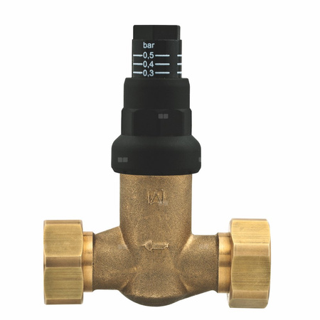 Regulator upustowy AFRISO DU mosiądz GW 3/4'' max. 95'C 10-50 kPa