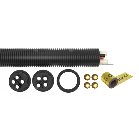 HEATPEX DELTA HEATpump set 2x32/2,9 (25-25) / 125 5m