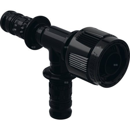 Trójnik GEBERIT Mepla PVDF 20 mm (końcówka wciskowa x końcówka wciskowa x masterfix)
