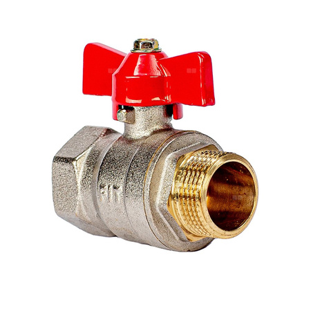 Zawór kulowy wodny motylek GW GZ 1/2'' STRONG