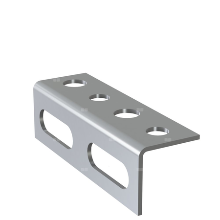 Szyna montażowa NICZUK SZL, gr. 2 mm, dł. 2000 mm, stal nierdzewna ( ocynk galwaniczny)