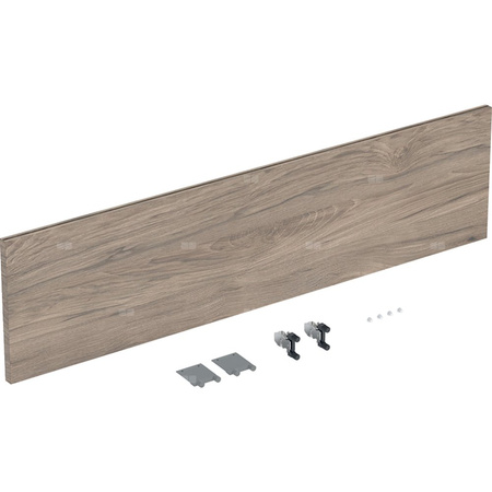 Front szuflady do dolnej szafki pod umywalkę GEBERIT iCon, kol. orzech włoski hickory melamina, struktura drewna szer.900 mm