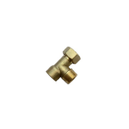 Śrubunek nakrętny 90° RUMET Mosiądz R 3/4'' x 3/4'' x 1/2''
