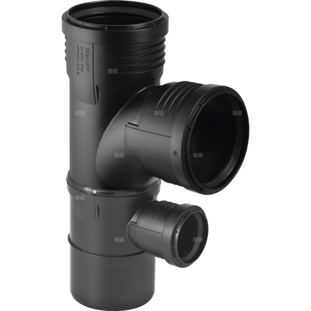 Trójnik podwójny Geberit Silent-PP 88.5st. d110/90/50 "łagodny"