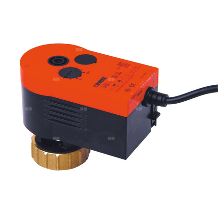 Napęd z regulatorem nastawczym do zaworów 3-drogowych, 500 N 230 V