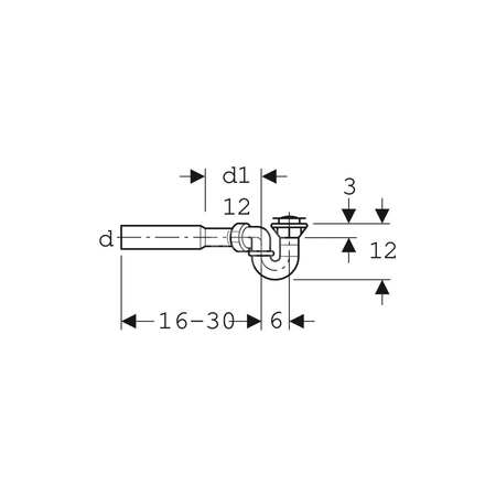 Śruba z łbem stożkowym M6x50-Ms-niklowana
