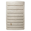 Zbiornik na wodę deszczową ExtraSlim Stone Decor, 400l, piaskowy z kranem Aqua Quick
