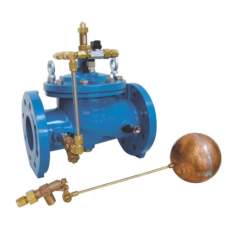 Zawór regulacyjny (utrzymuje stały poziom wody w zbiorniku), typ C701, DN 100