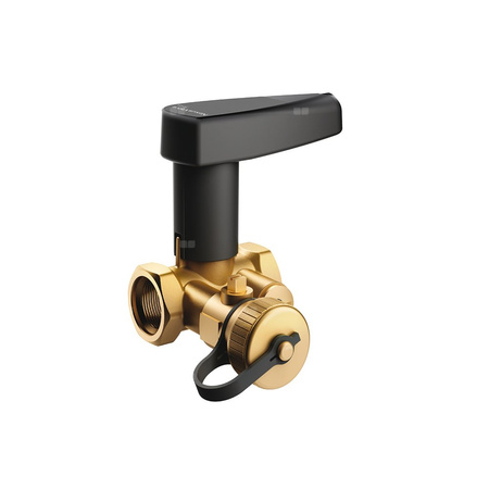 Zawór równoważący statyczny z opływem COMAP Nexus Relax mosiądz Gwint wewnętrzny DN 32, max. 25bar