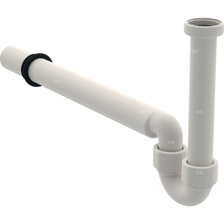 Syfon rurowy do modułu sanitarnego Geberit Monolith do bidetu: Biały-alpin