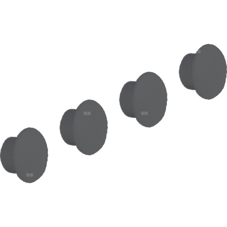 Zestaw zaślepek Geberit do zestawu lamp (4 szt.): Jasnoszary