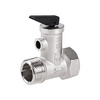 Zawór kulowy PERFEXIM 111-1 15 z zaworem zwrotnym