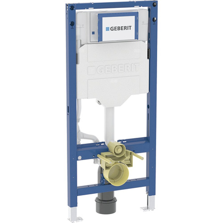 Stelaż podtynkowy Geberit Duofix do wiszących misek WC, 112 cm, ze spłuczką podtynkową Sigma 12 cm i Power & Connect Box