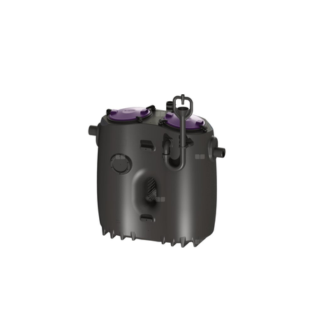 Separatory tłuszczu EasyClean free Basic Direct NS 2 Lewy z urządzeniem do napełniania