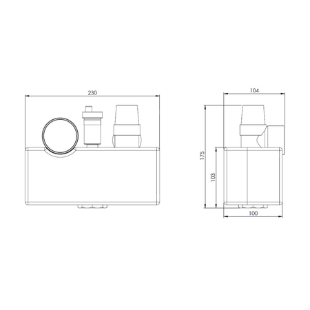 Zespół przyłączeniowy AFRISO KSG magnum 1 1/2'' GW x GW, max. 3 bar