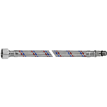 QIK Wąż elastyczny w oplocie INOX 1/2 X M10 70 KR