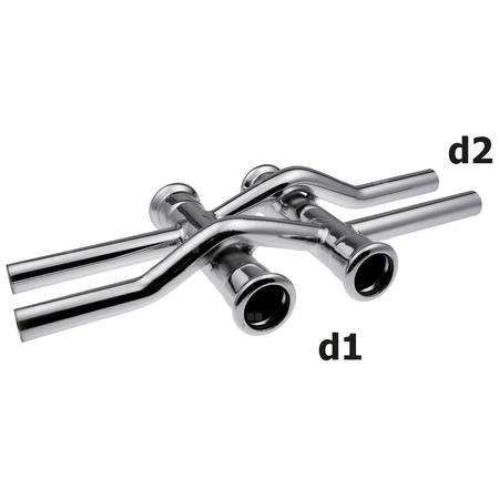 Czwórnik redukcyjny mijankowy Steel - 35/15