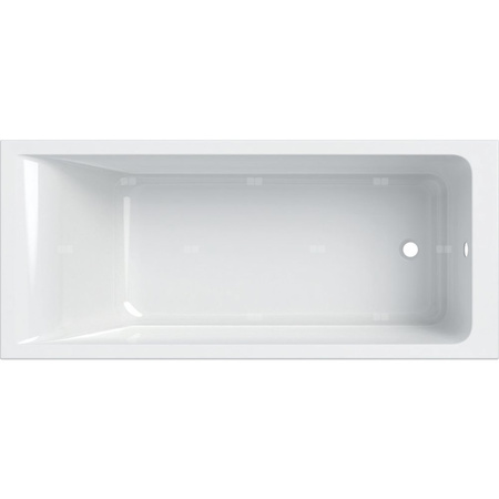 Wanna prostokątna Geberit Selnova Square, z nogami: 170x75cm, Całkowita pojemność=212l