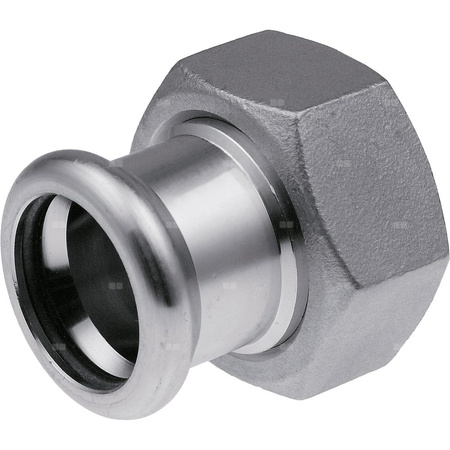 Półśrubunek z płaskim uszczelnieniem GW Inox Sprinkler - 28 Rp1 1/4"