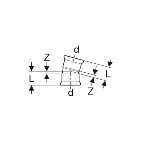 O-Ring gumowy GEBERIT Mapress CIIR 15 mm, kolor czarny