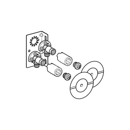 Uchwyt mocujący Geberit