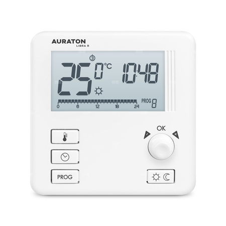 AUARTON Libra R - Tygodniowy, bezprzewodowy regulator temperatury (nadajnik)