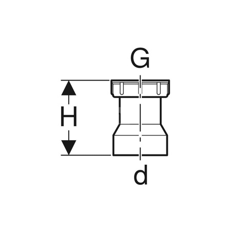 Uszczelka płaska Geberit: d=56.7mm, G=2'', di=44.9mm